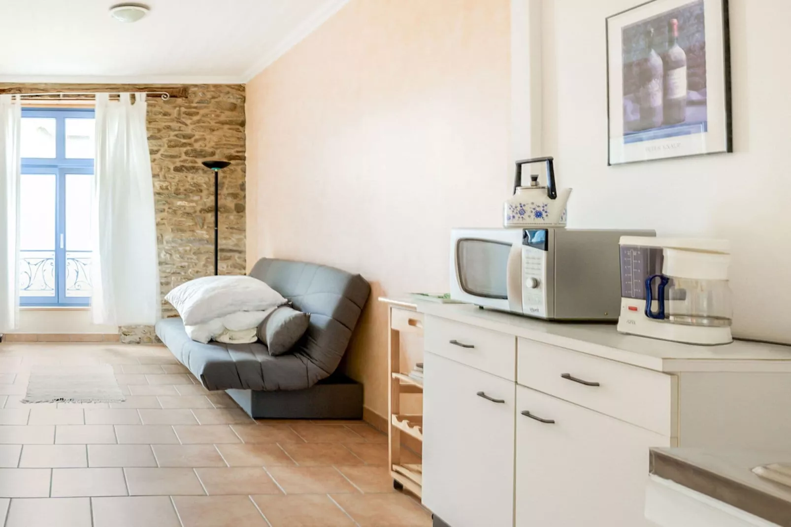 "Ancienne Gendarmerie" studio A-Wohnzimmer