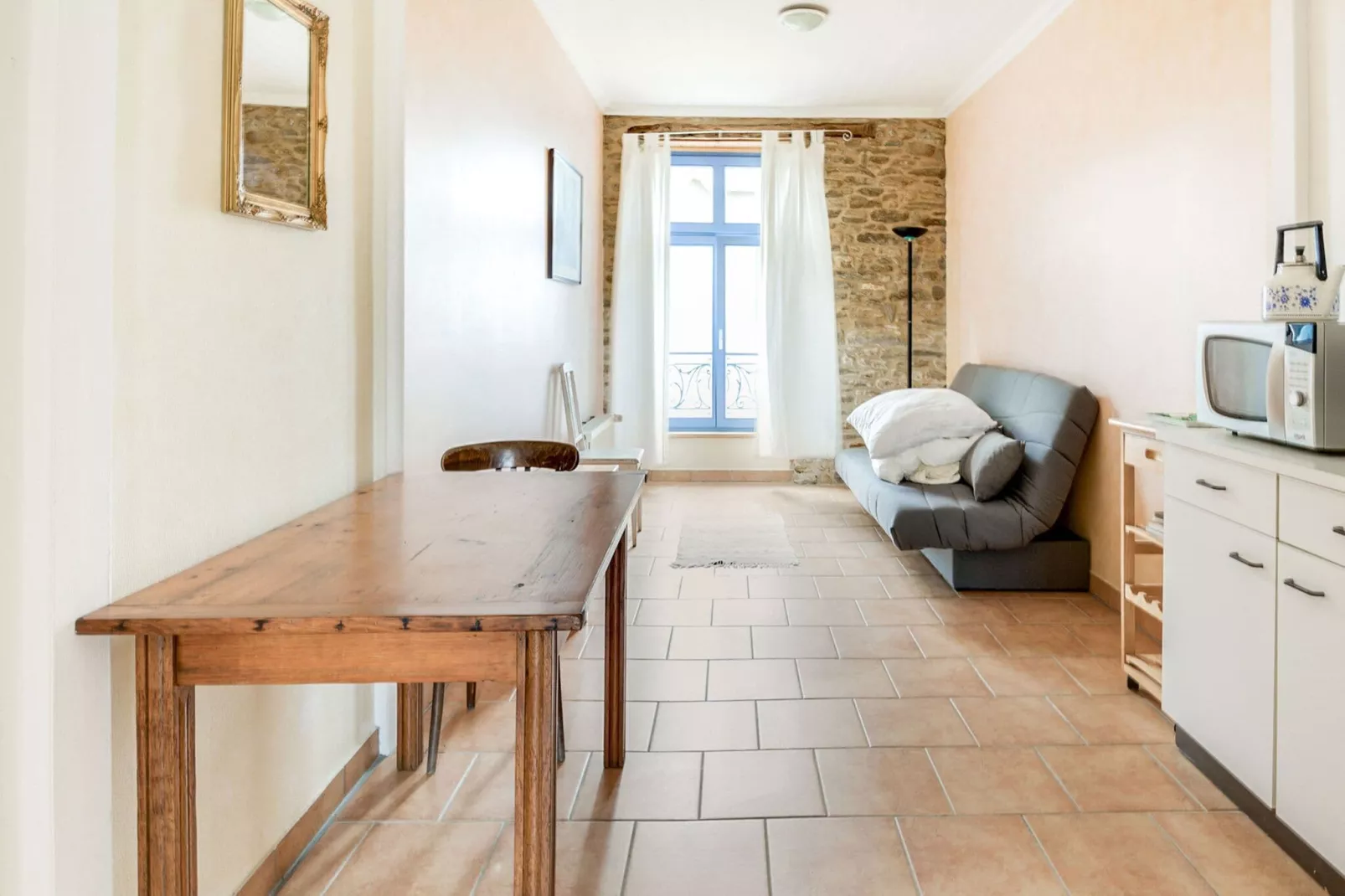 "Ancienne Gendarmerie" studio A-Wohnzimmer