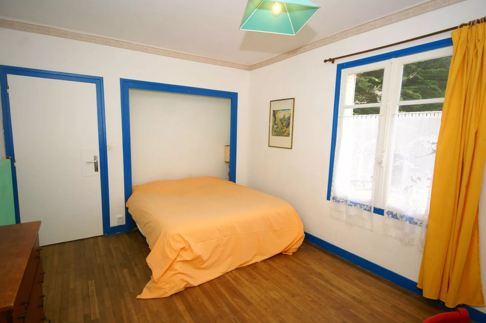 Maison mitoyenne dans un parc animalier proche mer-Bedroom