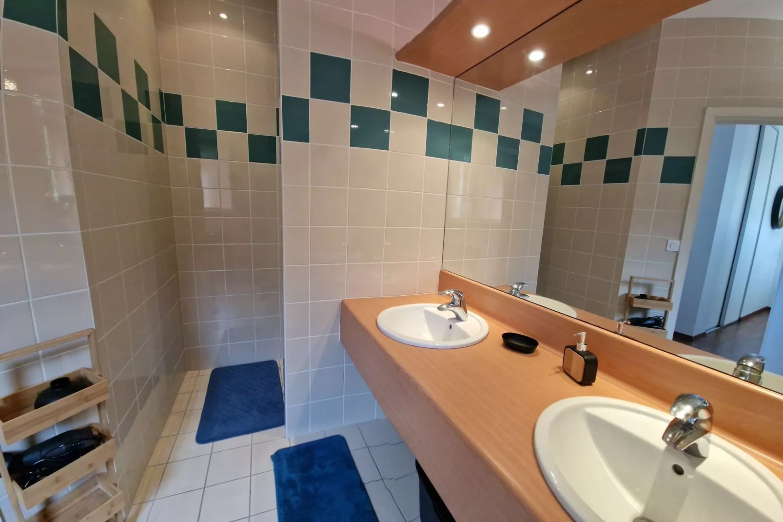 Pretty apartment with sea view in Primel-Bathroom