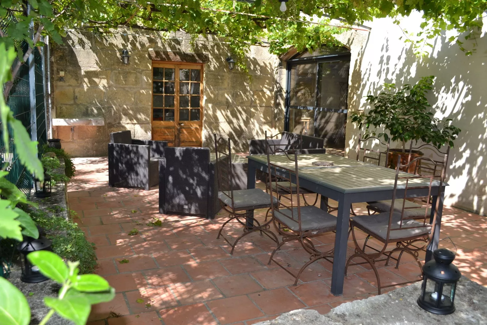 Maison de vacances - FOURNES-Terrace balcony