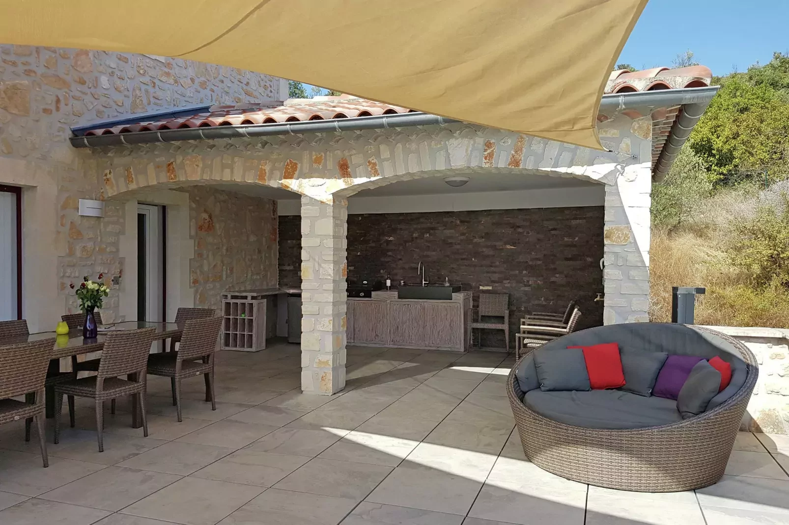 Villa des 4 vents B - Terrace balcony