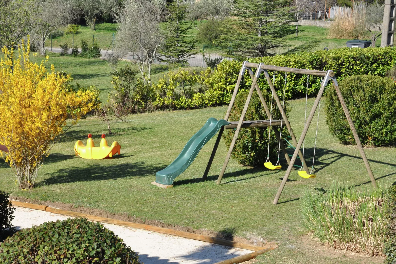 Le Malcap-Gardens in summer