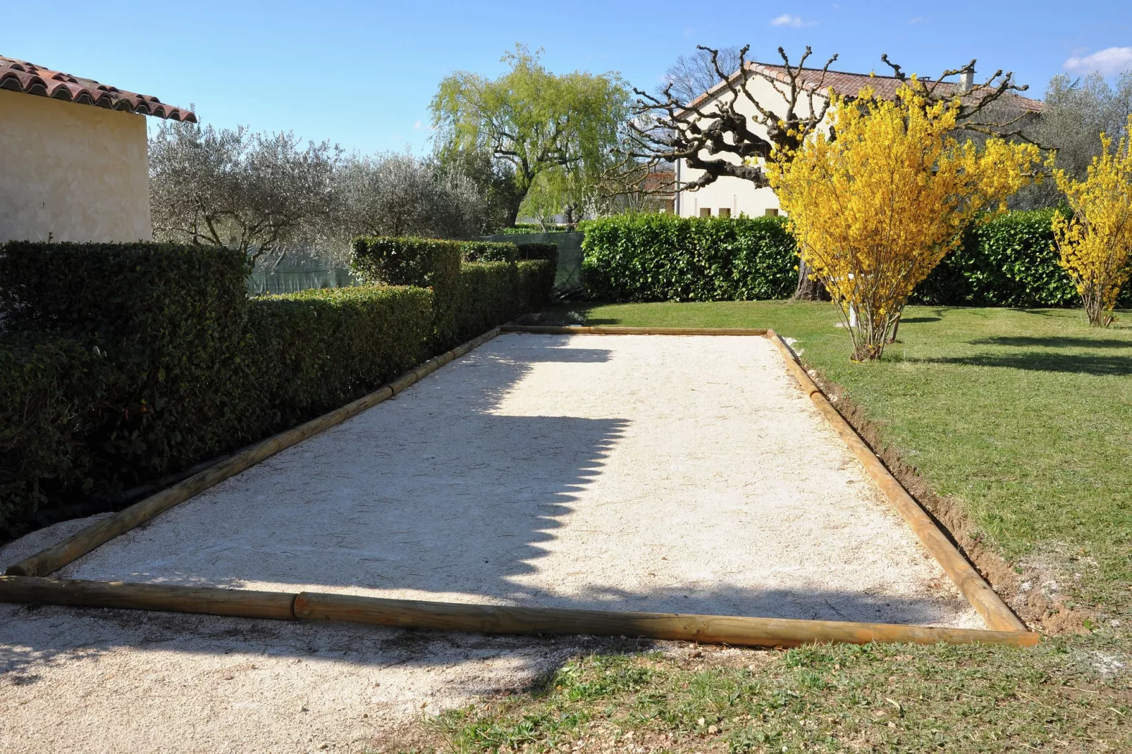 Le Malcap-Gardens in summer