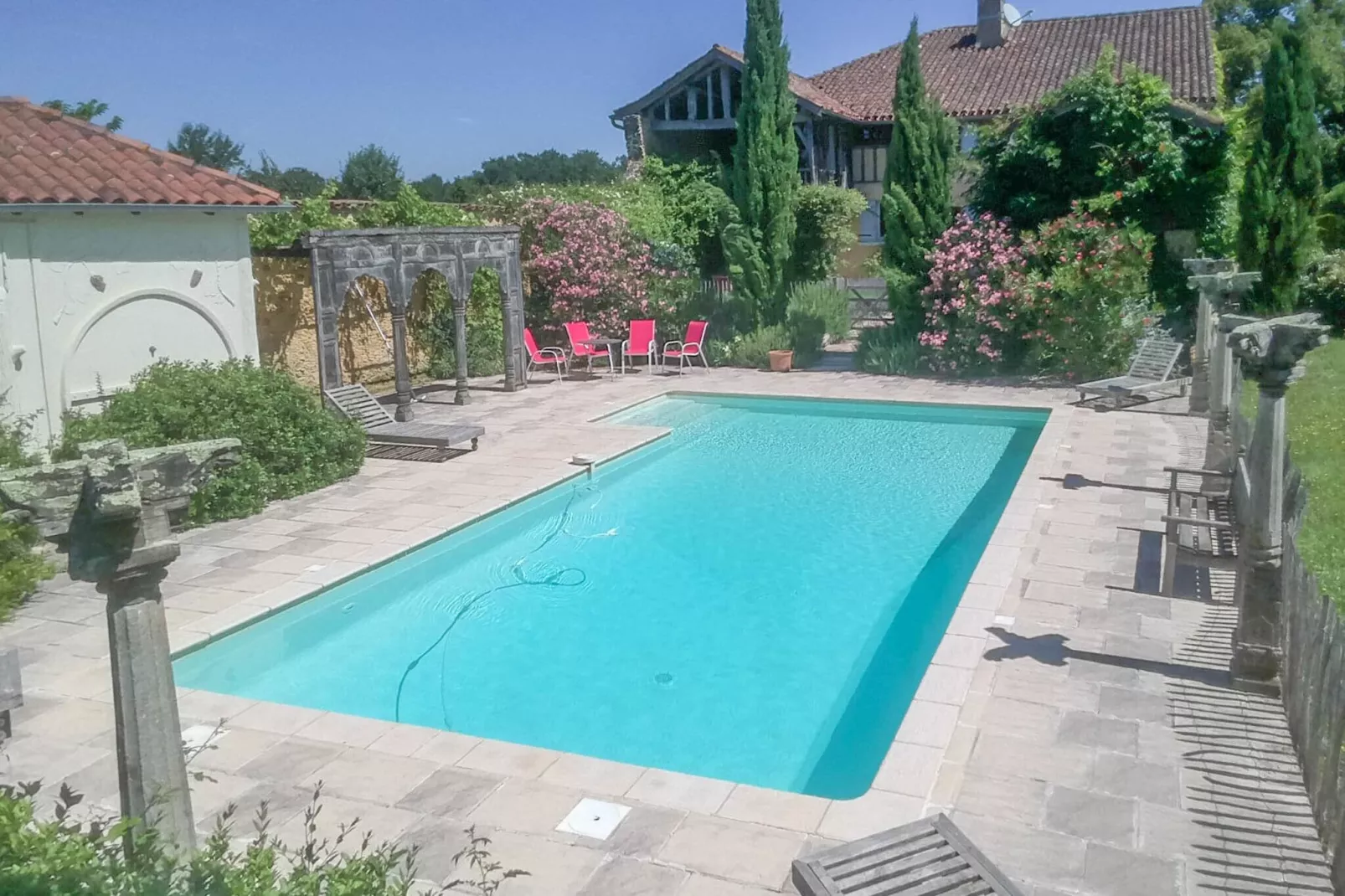 Villa Le Houga-Schwimmbad