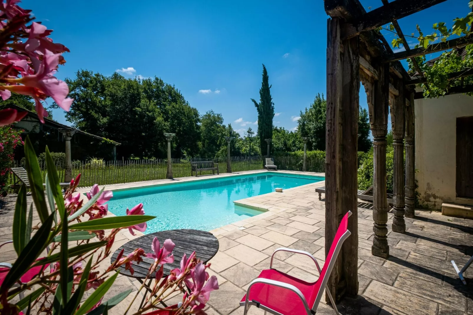 Villa Le Houga-Schwimmbad