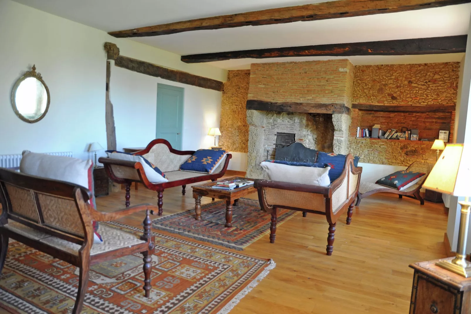 Villa Le Houga-Wohnzimmer