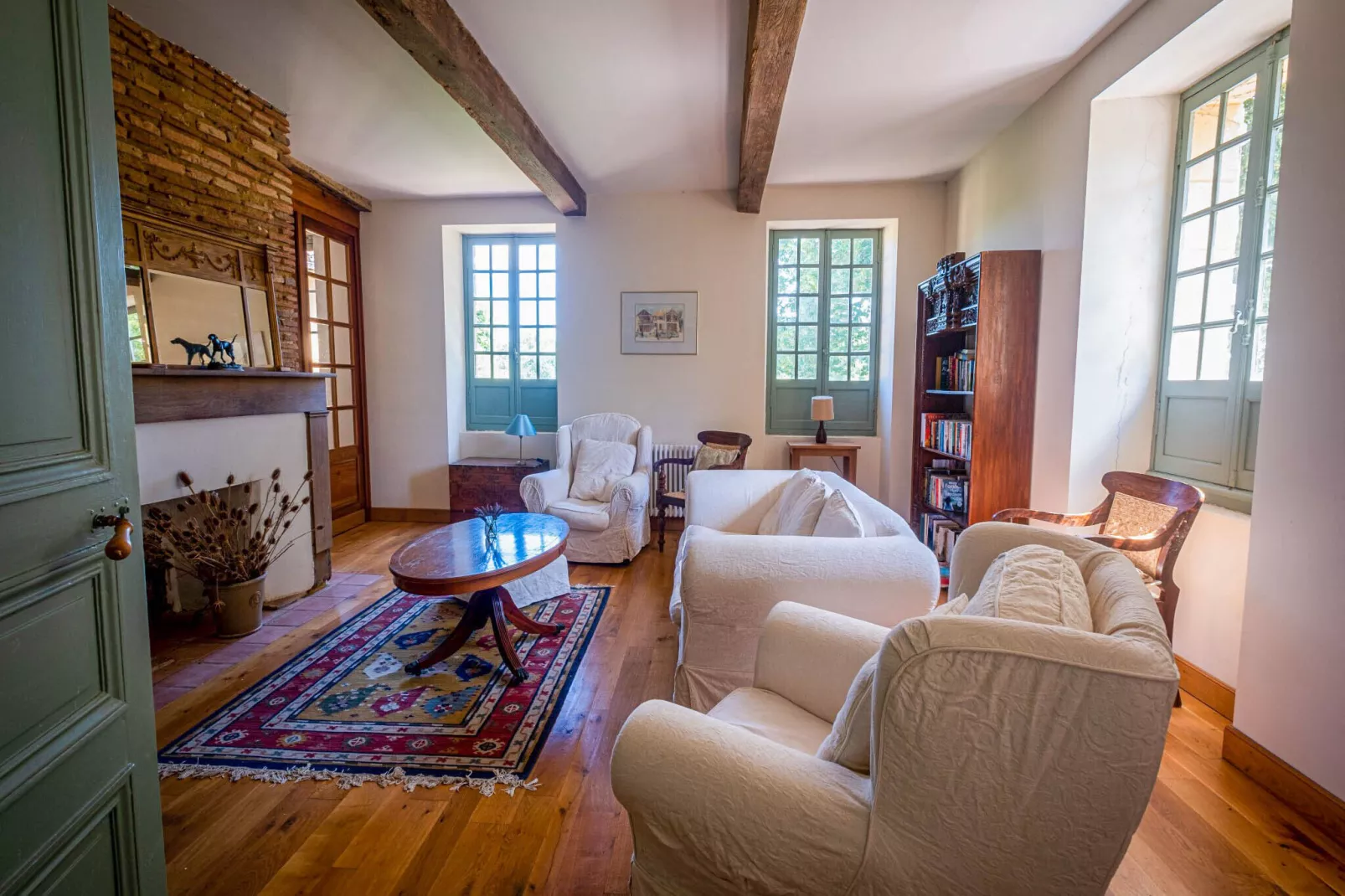 Villa Le Houga-Wohnzimmer