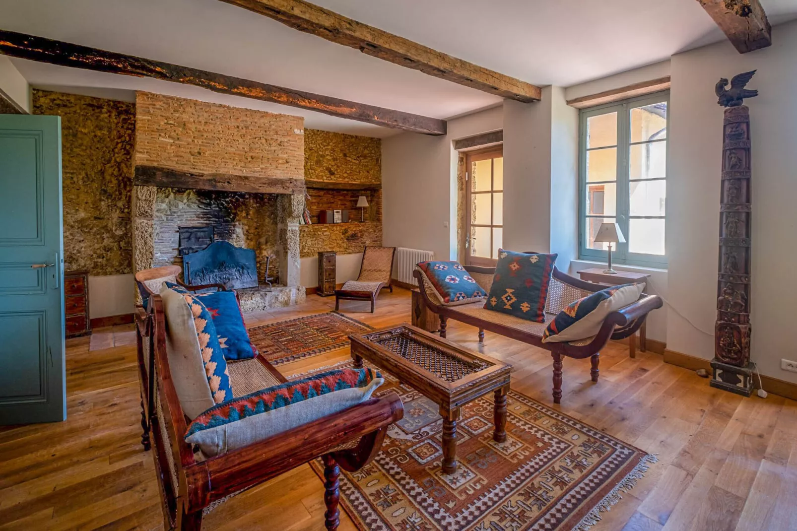 Villa Le Houga-Wohnzimmer