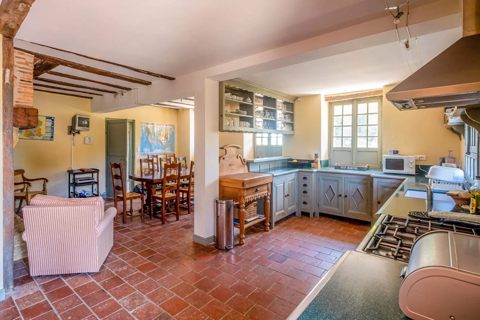 Villa Le Houga-Küche