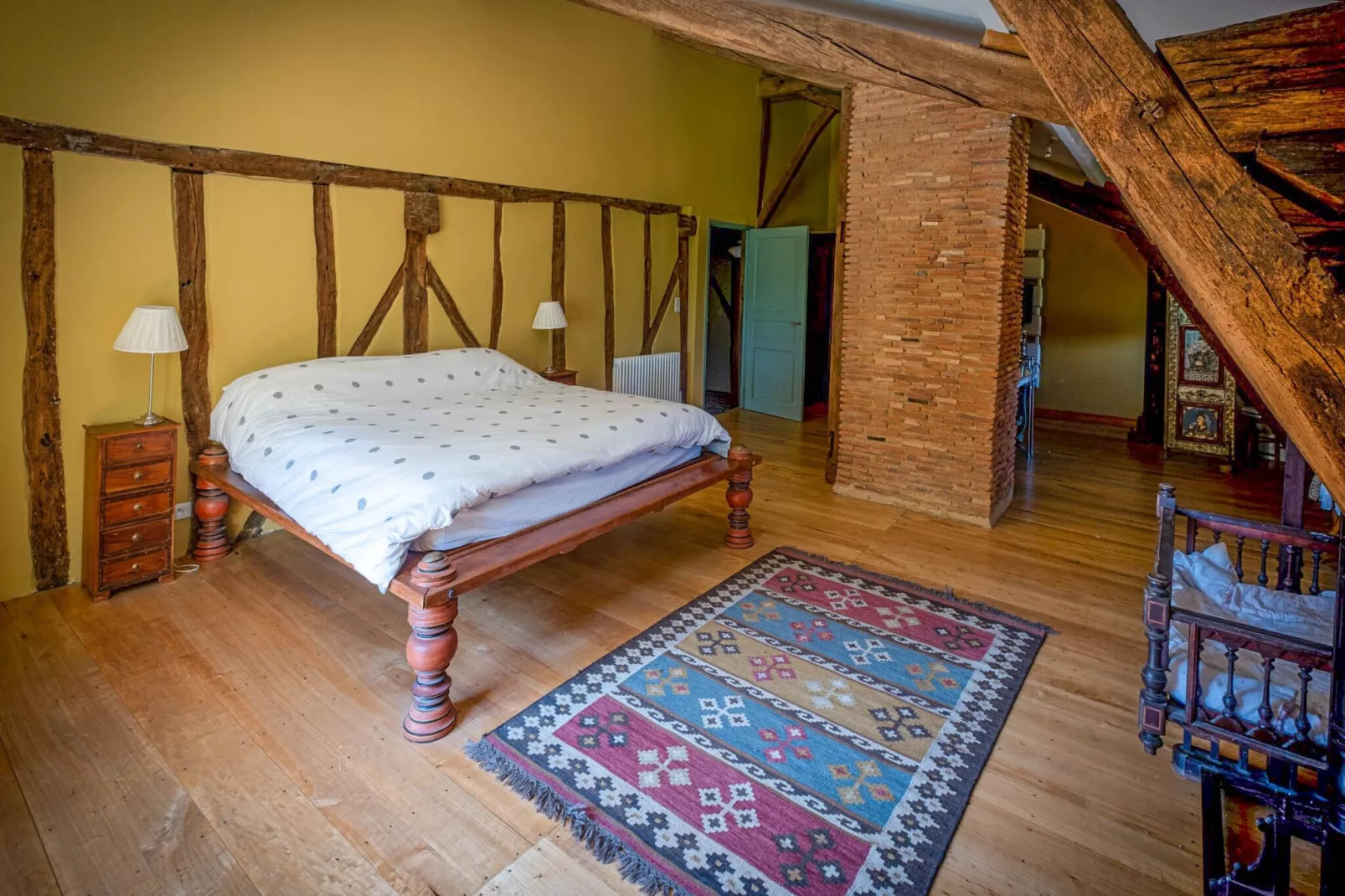 Villa Le Houga-Schlafzimmer