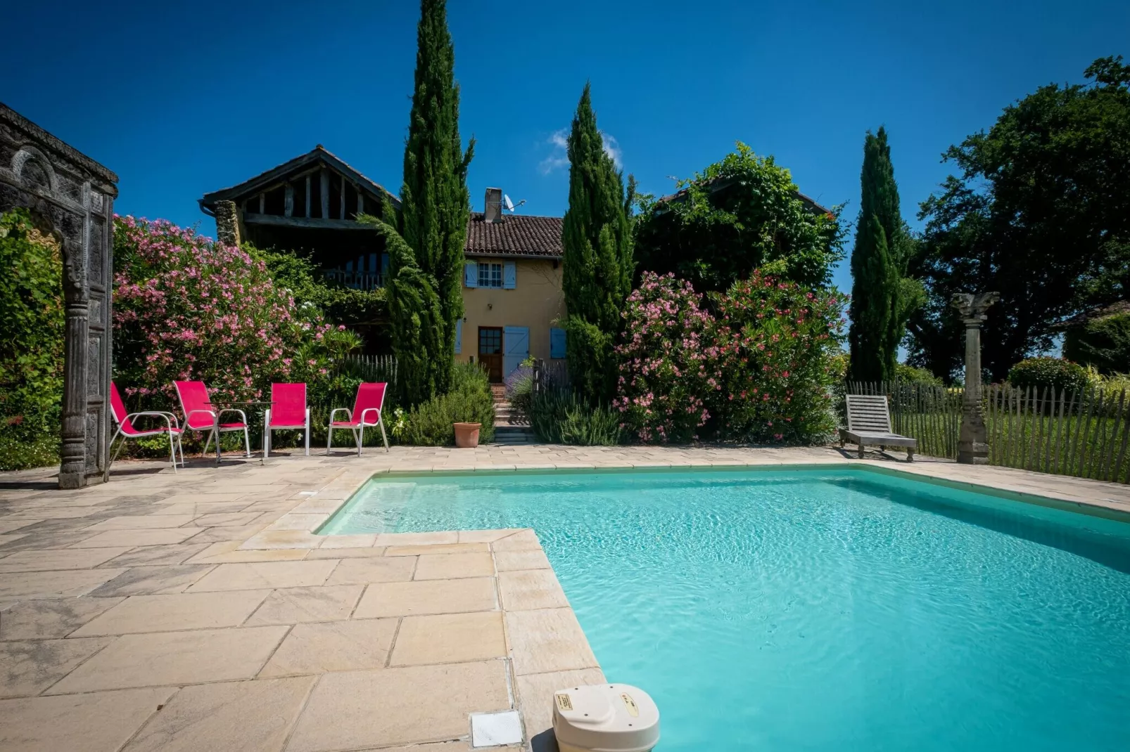 Villa Le Houga-Schwimmbad