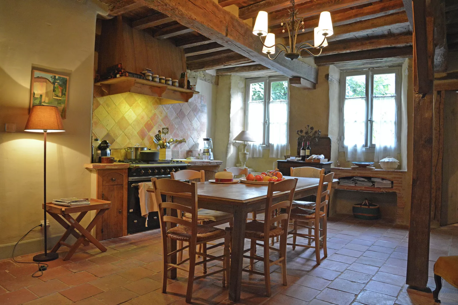 Maison Romaine Romantique-Cuisine