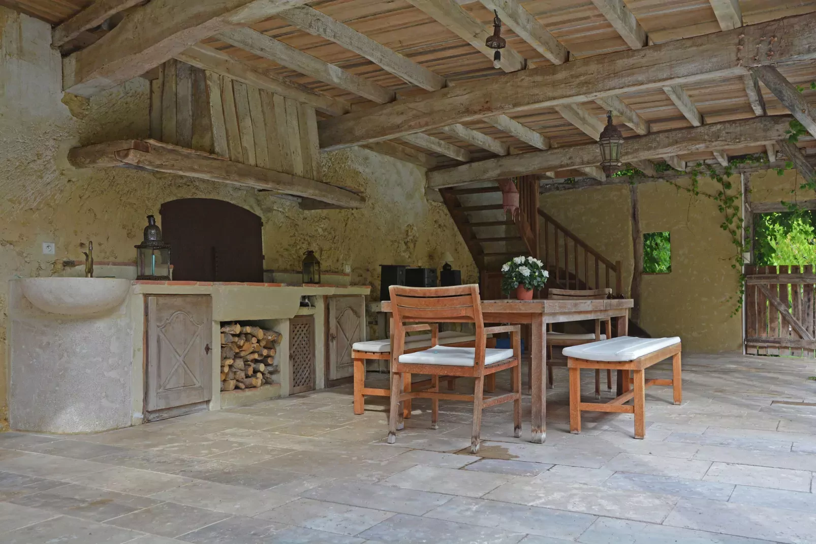 Maison Romaine Romantique-Balcon-terrasse