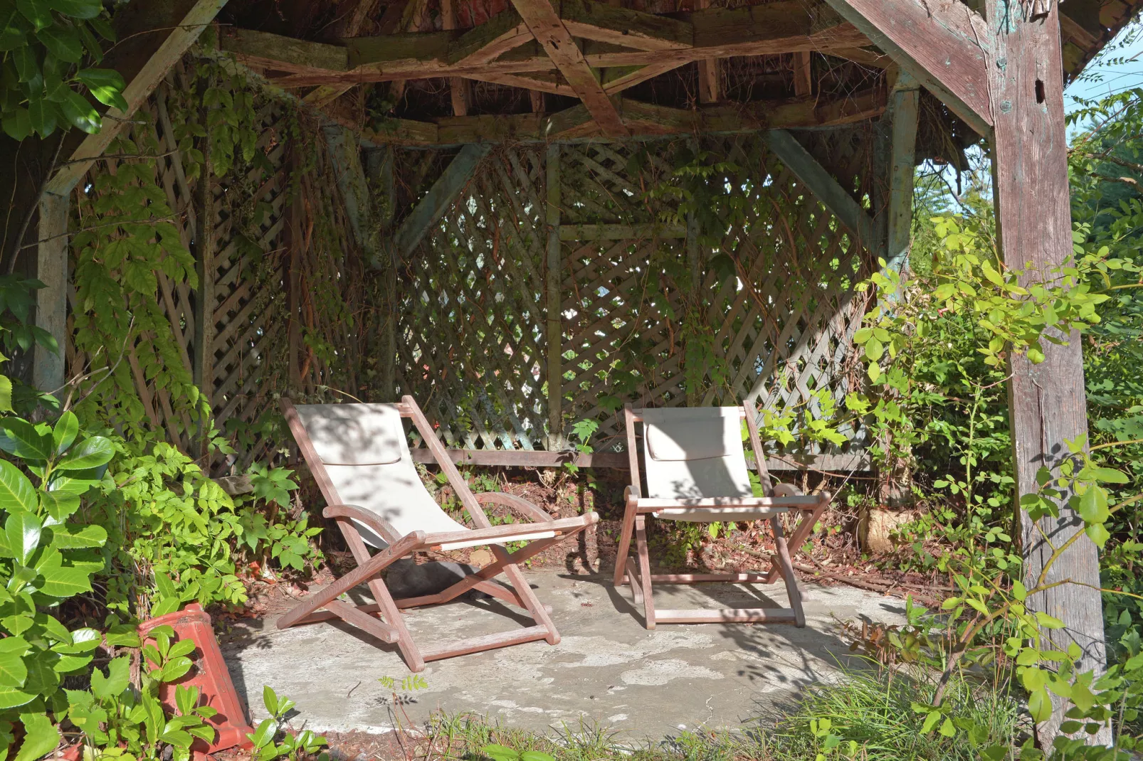 Maison Romaine Romantique-Jardin d'été
