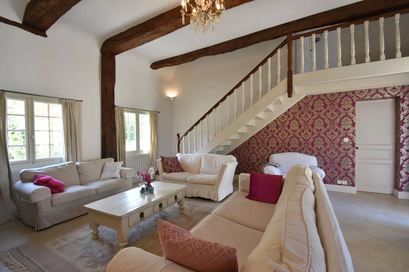 Belle Villa 16 pers Piscine-Living room