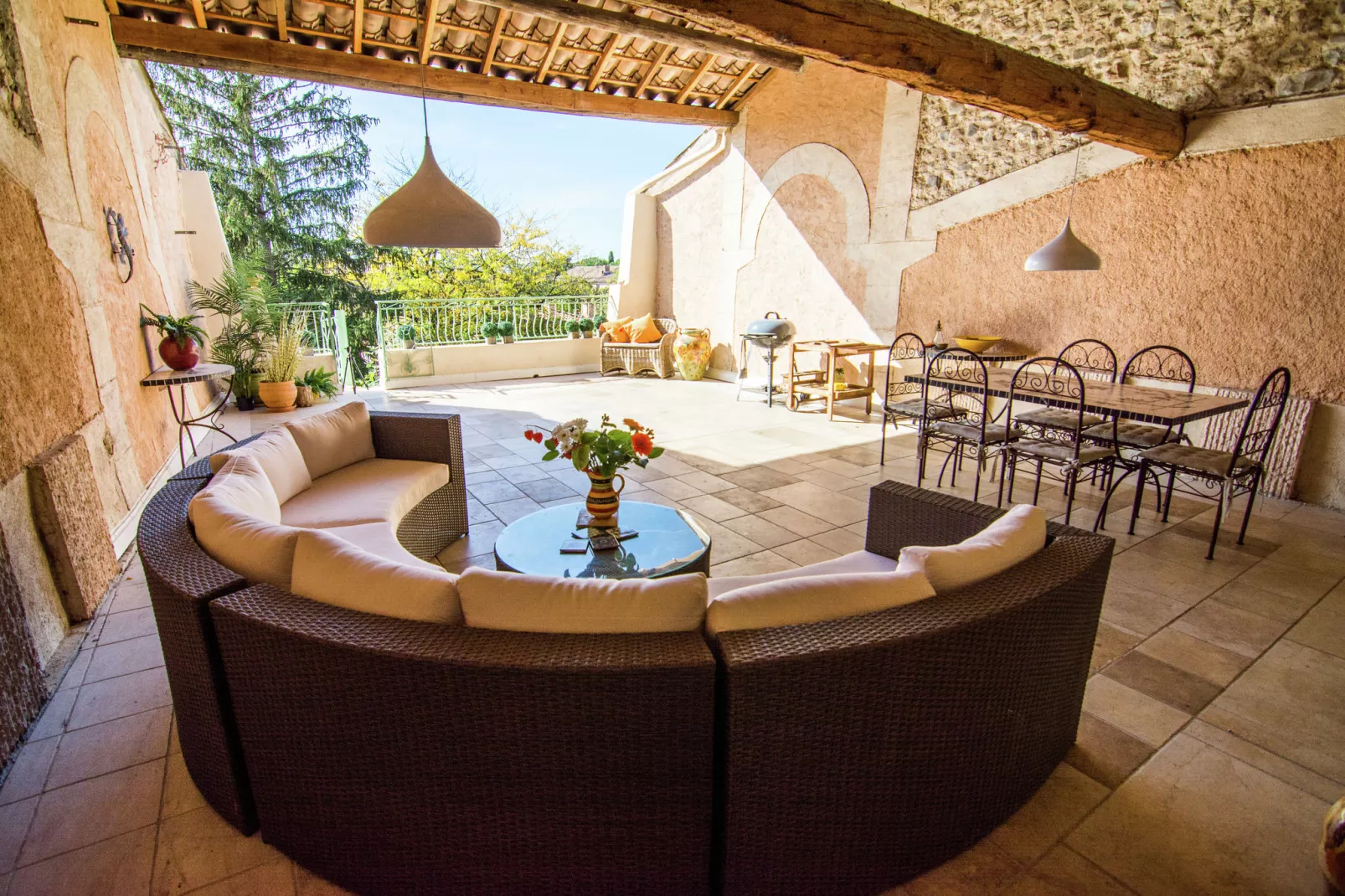 Au coeur du Languedoc-Terrace balcony