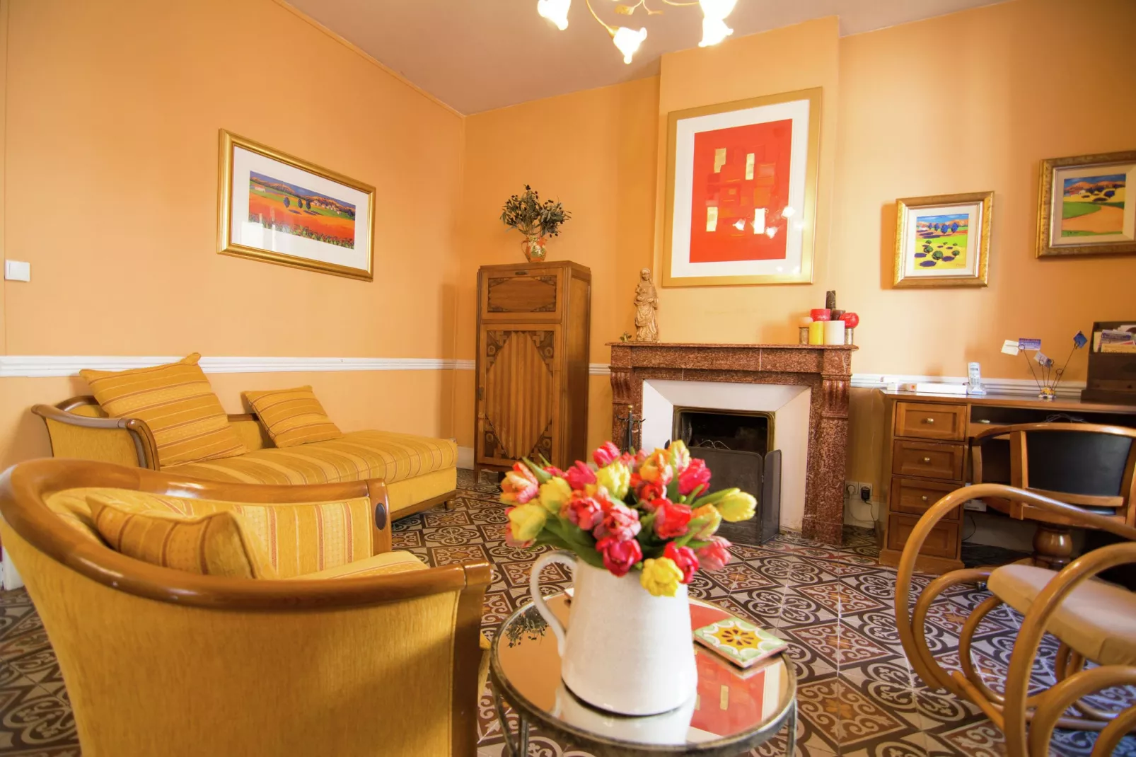Au coeur du Languedoc-Living room