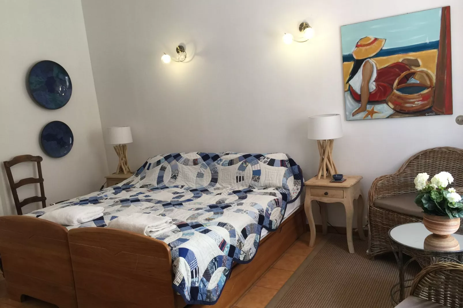 Au coeur du Languedoc-Bedroom
