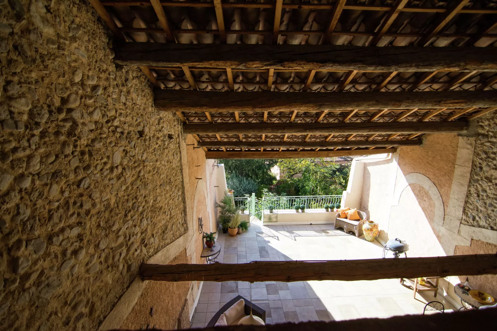 Au coeur du Languedoc-Terrace balcony