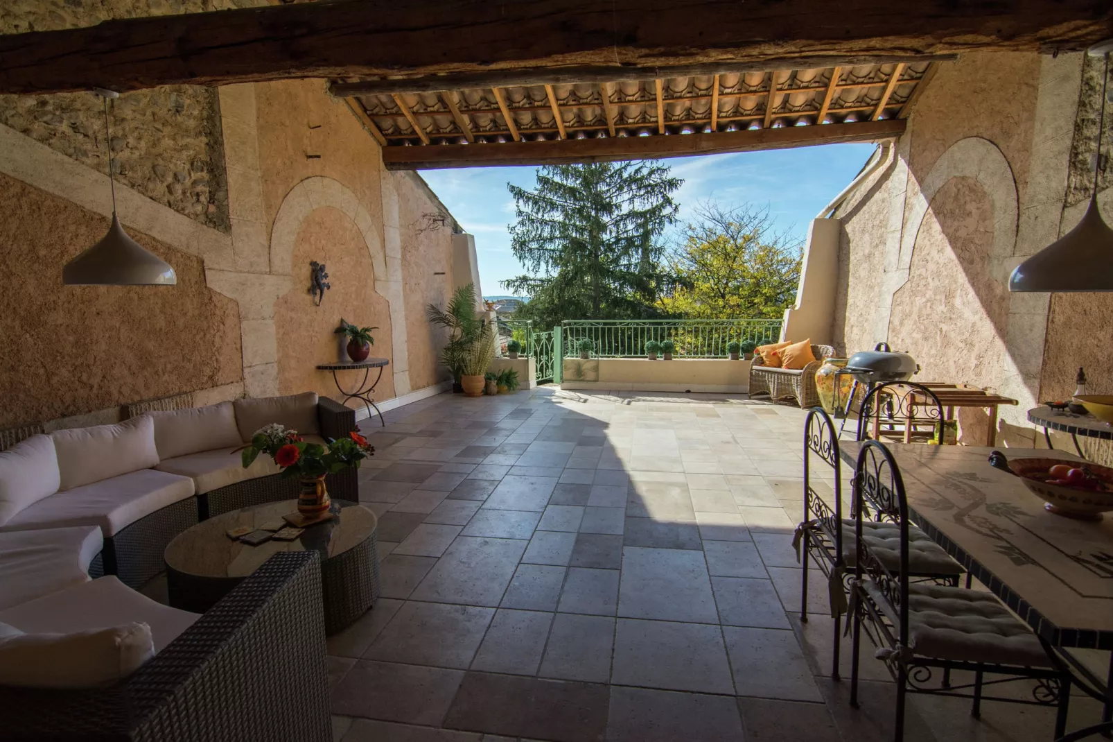 Au coeur du Languedoc-Terrace balcony