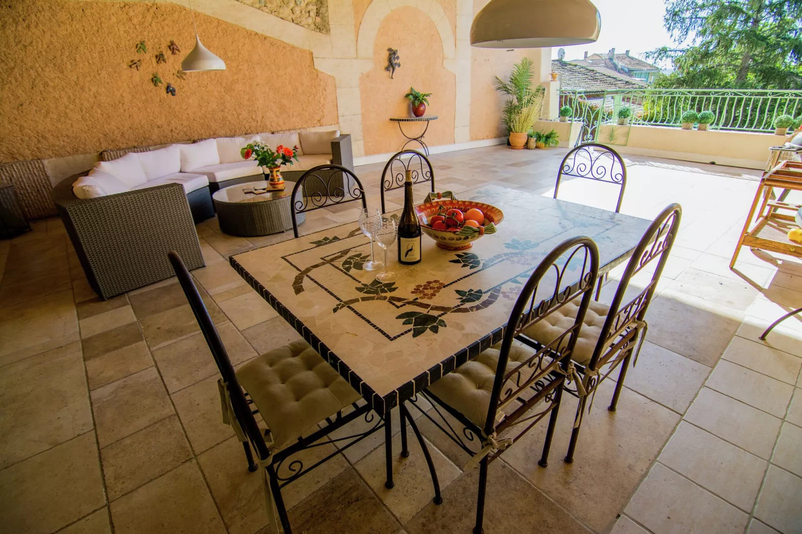 Au coeur du Languedoc-Terrace balcony