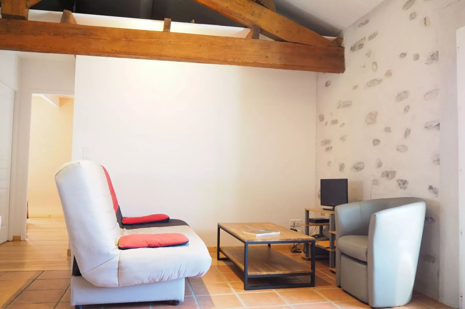Ferienhaus in Villemagne-l'Argentière-Living room