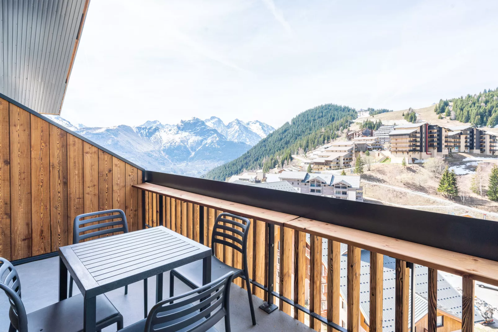 Les Écrins d'Auris-Terrassenbalkon