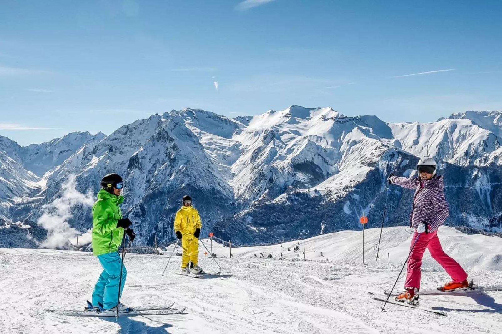 Les Écrins d'Auris-Gebiet Winter 1 km