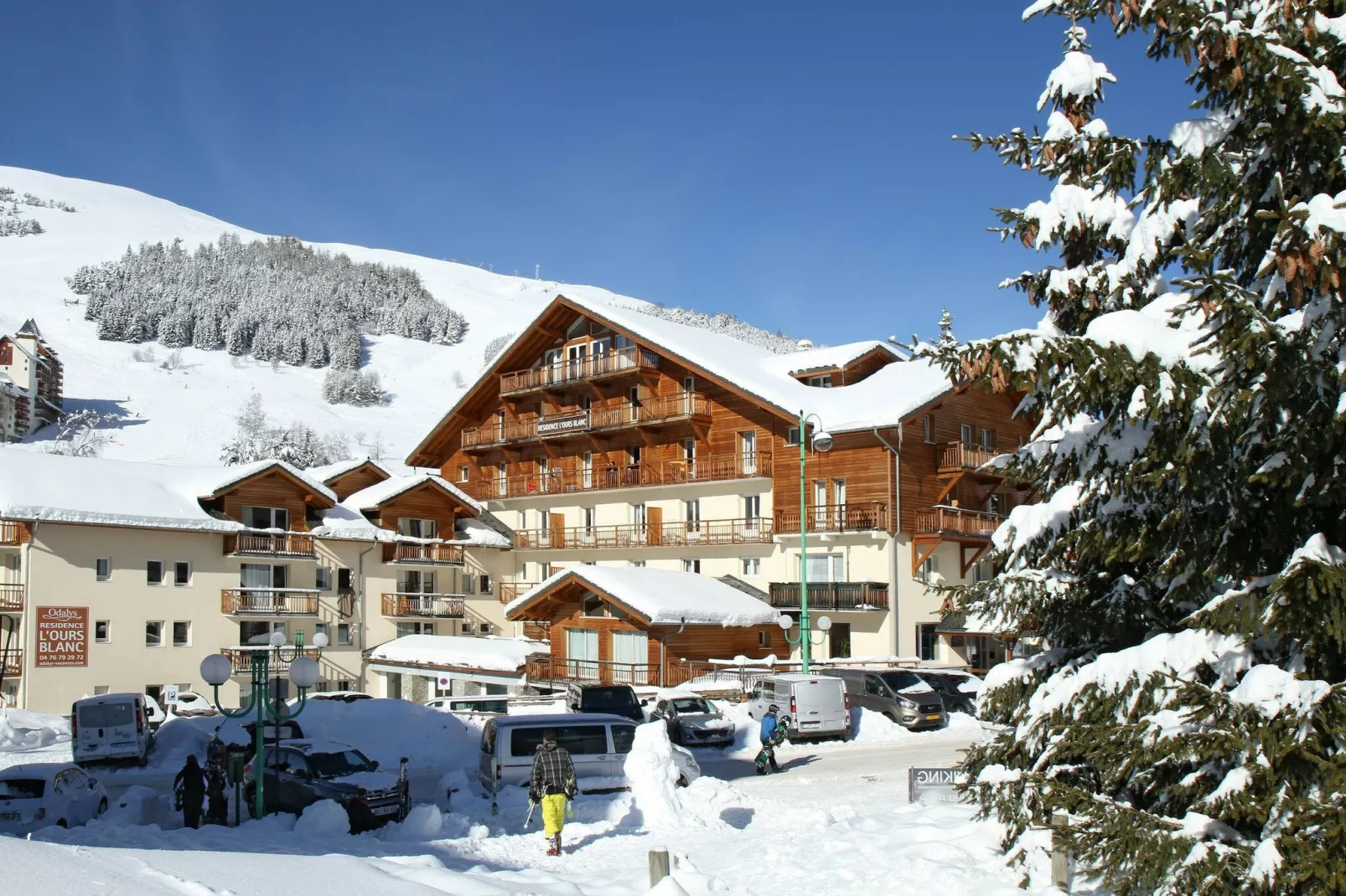 Résidence	L'Ours Blanc 3-Exterior winter