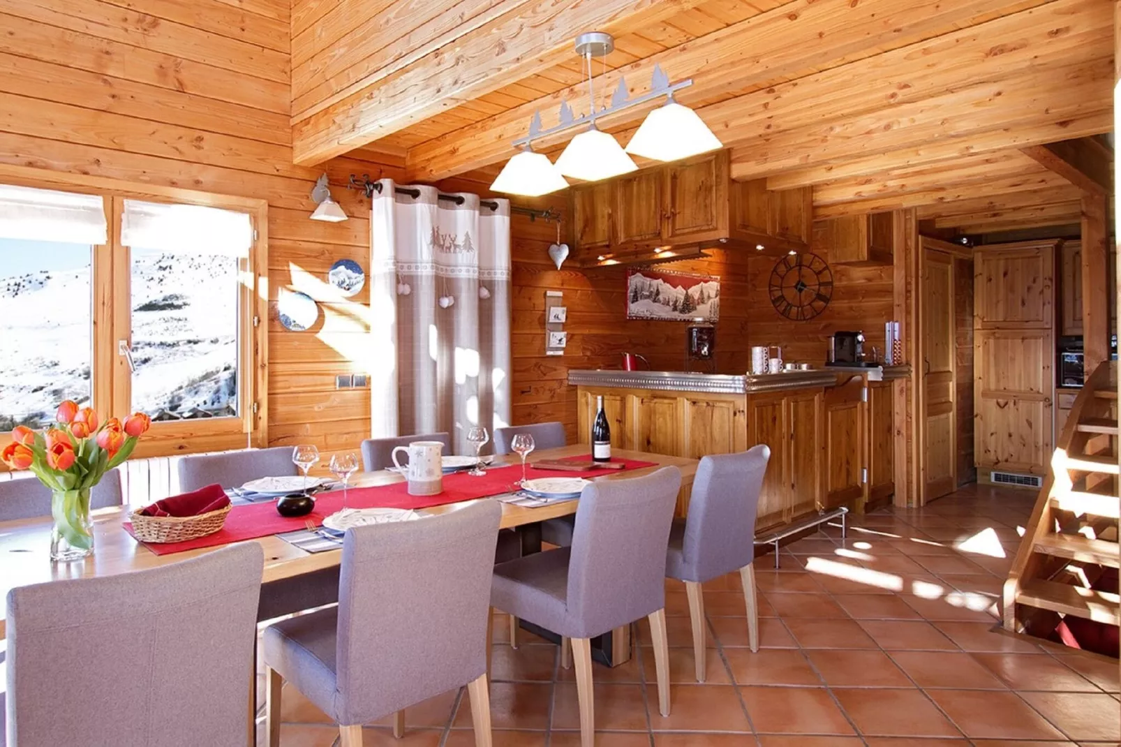 Chalet Le Panorama-Kitchen