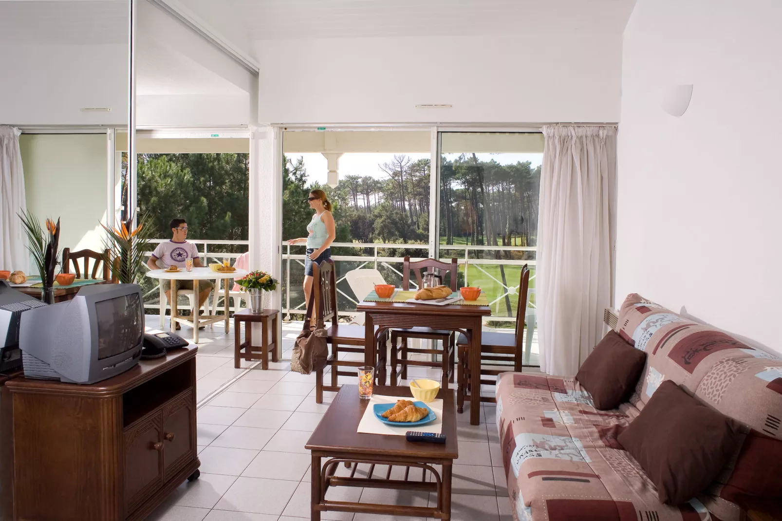 Résidence du Golf 7-Wohnzimmer