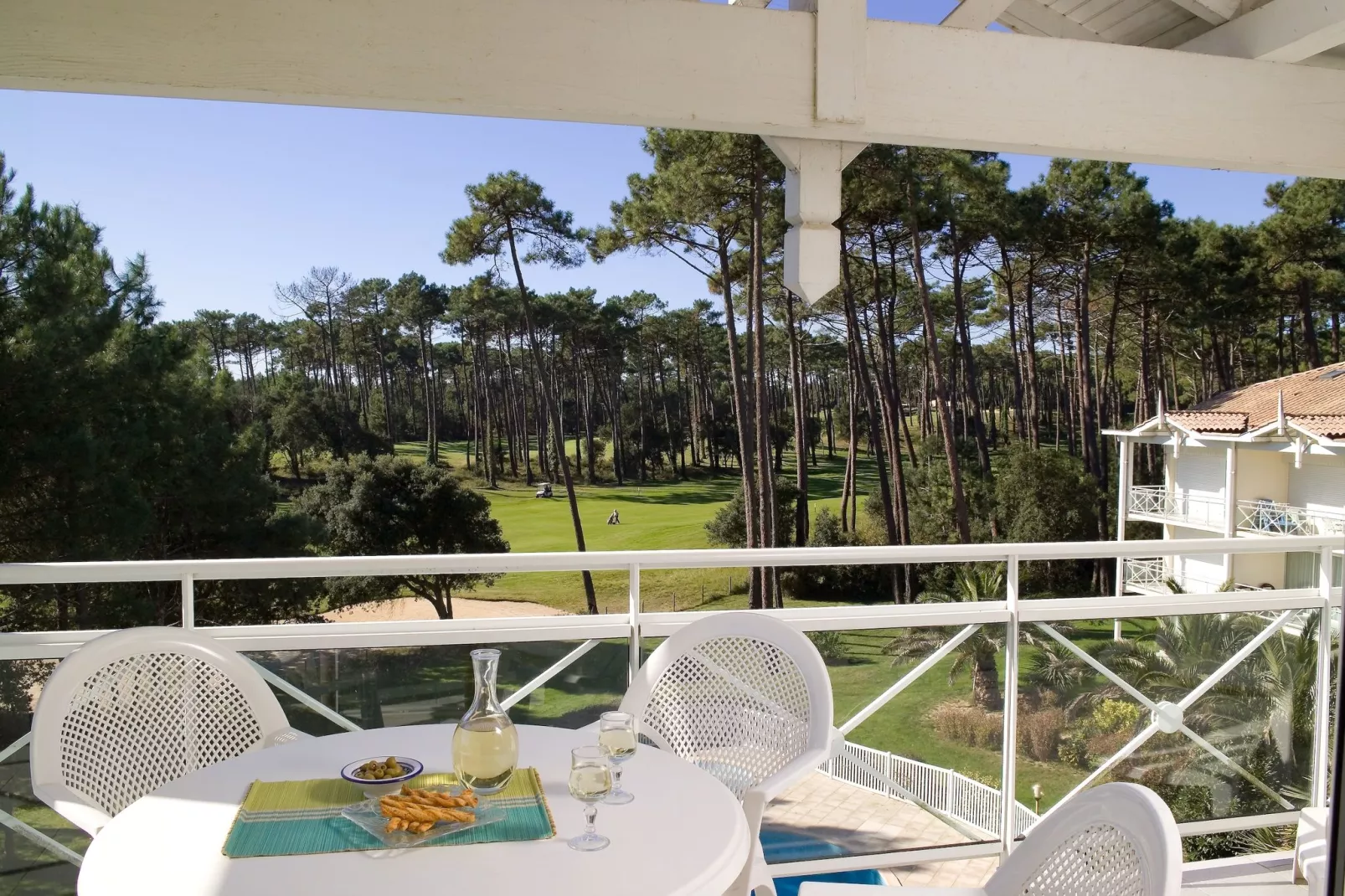 Résidence du Golf 7-Terrassenbalkon