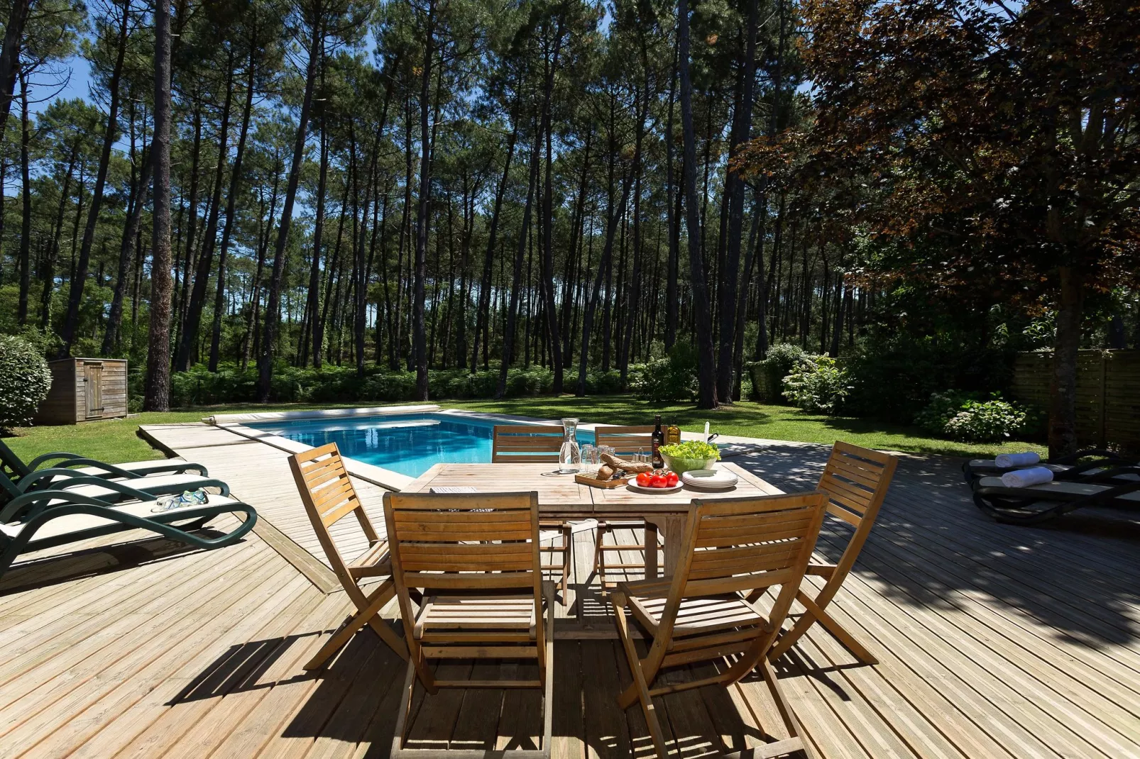 Villas Clairière aux Chevreuils 3-Terrace balcony