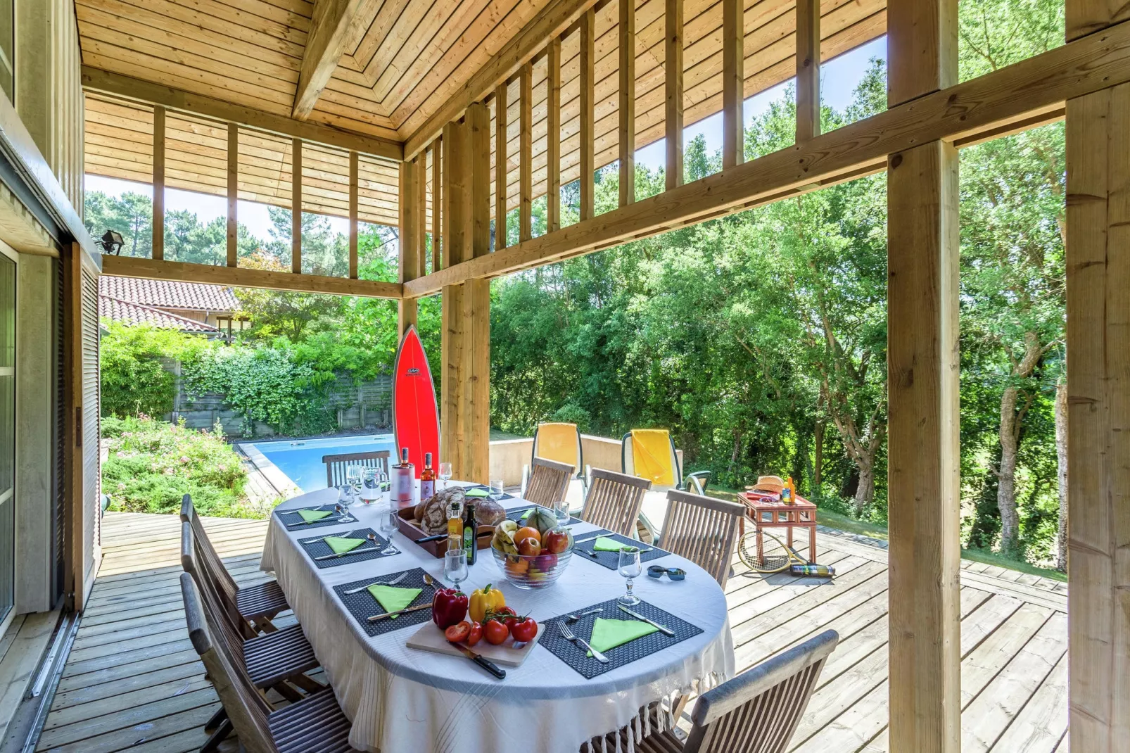 Villas Clairière aux Chevreuils 3-Terrace balcony