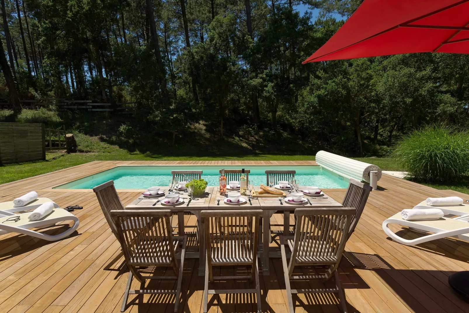 Villas Clairière aux Chevreuils 3-Terrace balcony