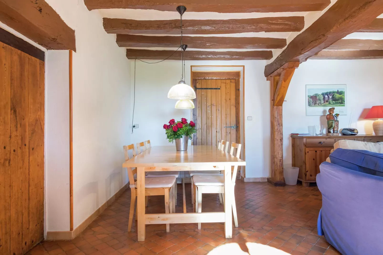 La Ferme les Drageonnières-Living room