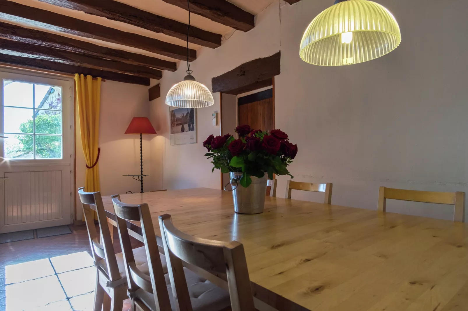 La Ferme les Drageonnières-Dining room