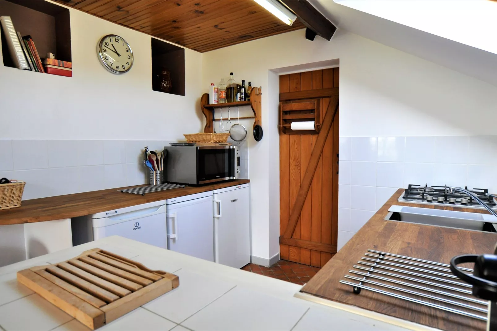 La Ferme les Drageonnières-Kitchen
