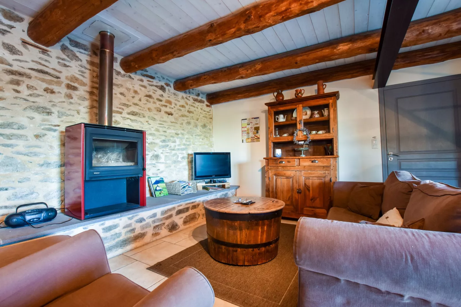 Maison à la campagne-Living room