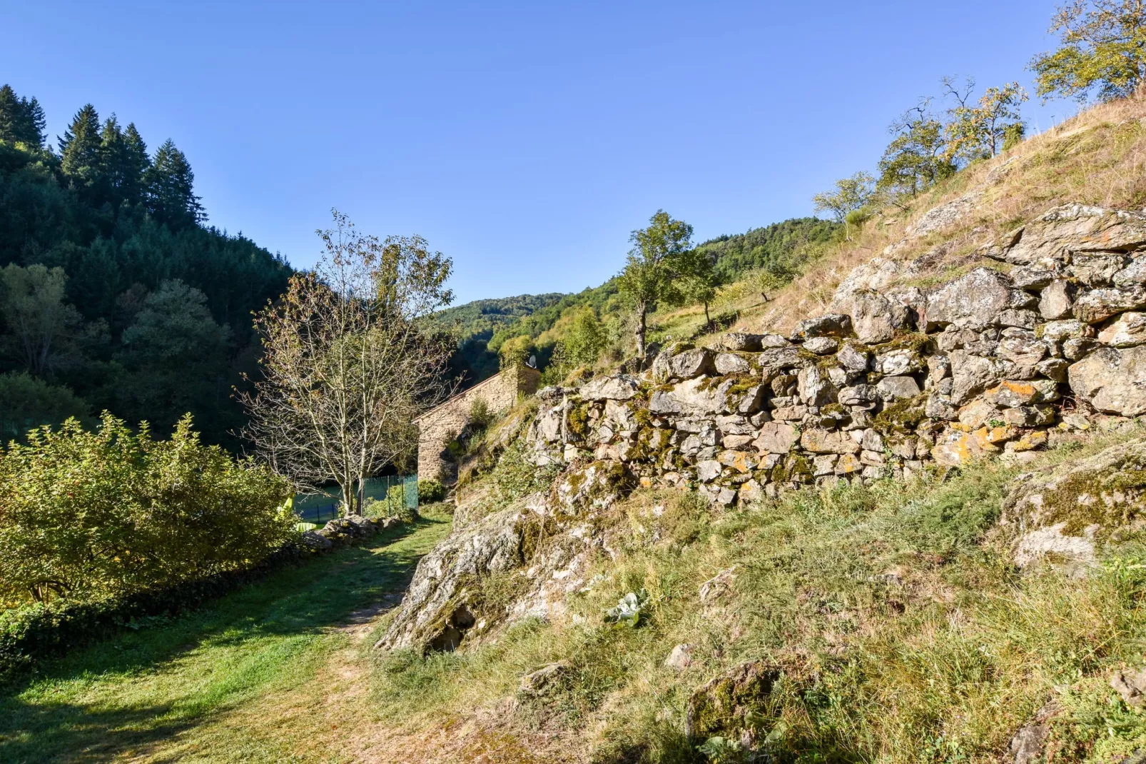 Gite du Pradal-Gardens summer