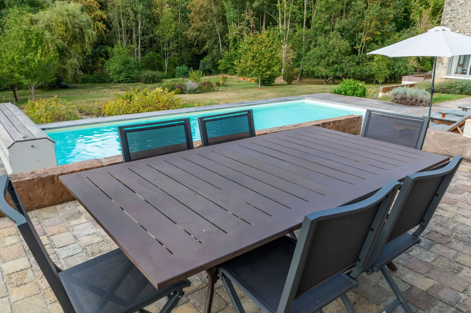 En pleine nature-Terrassenbalkon