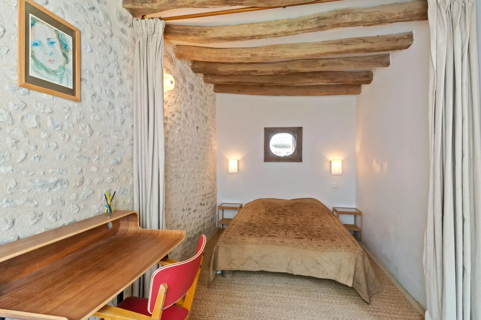 Maison 2 personnes - Loiret-Bedroom