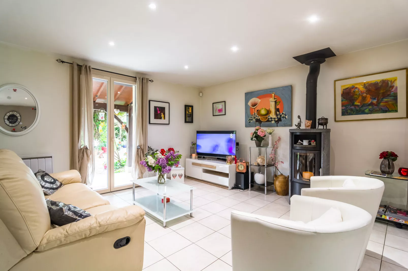 Maison de vacances Espere - Living room