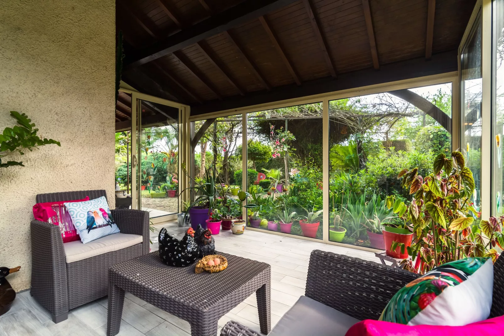 Maison de vacances Espere - Terrace balcony