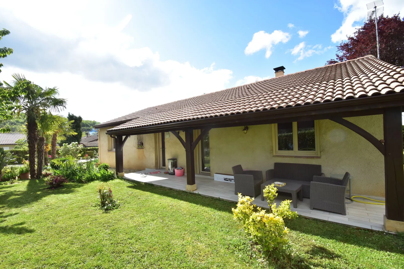 Maison de vacances Espere - Terrace balcony