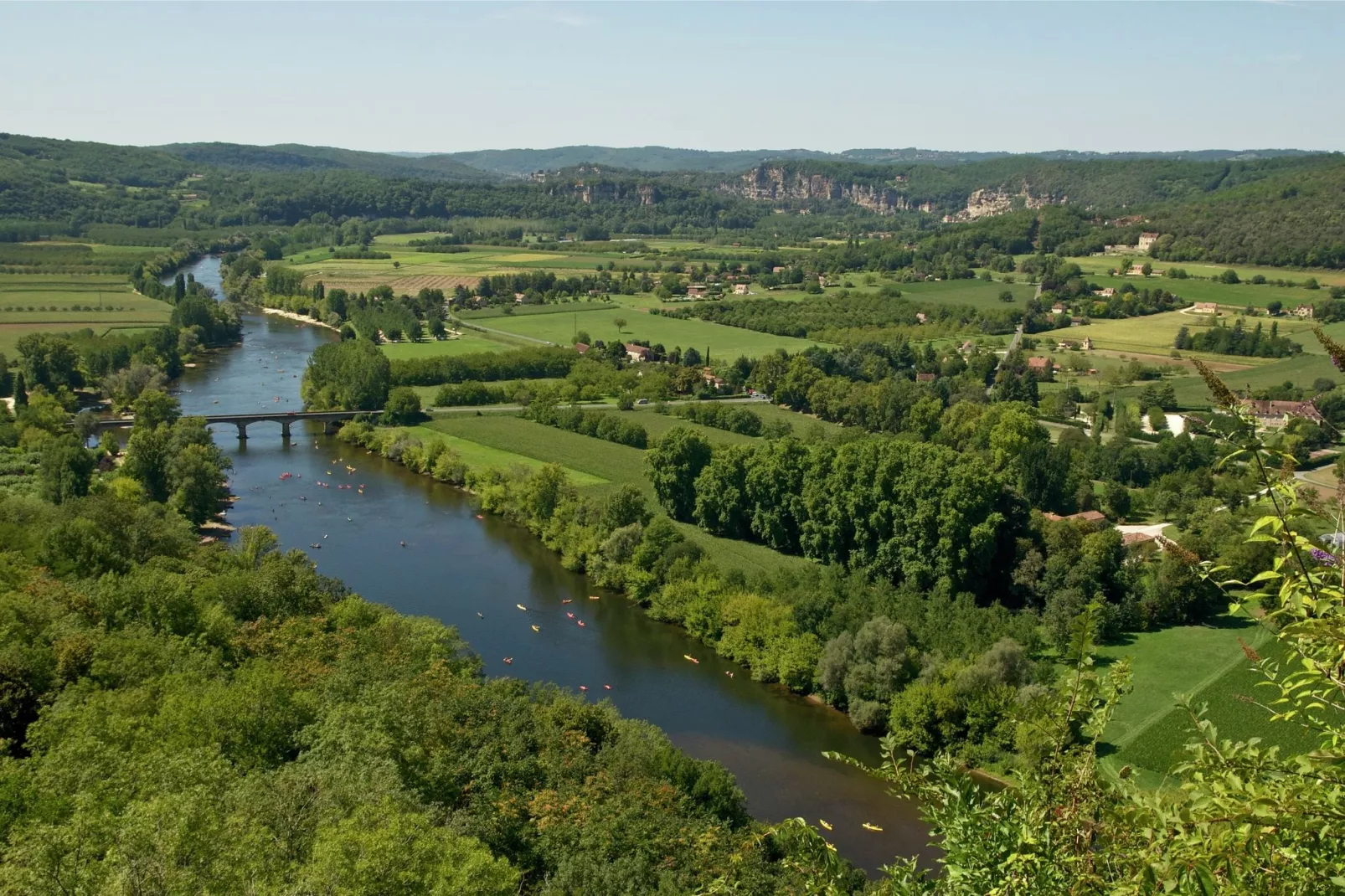 Domaine de Lanzac 4-Areas summer 5km