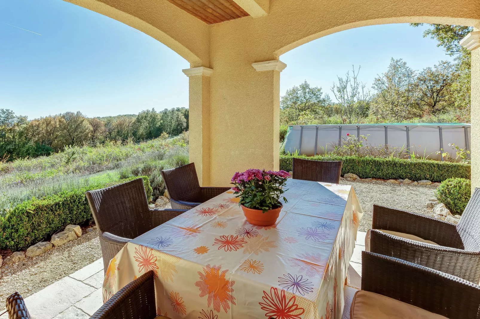 Le Repos près de Dordogne et Cahors-Terrassenbalkon