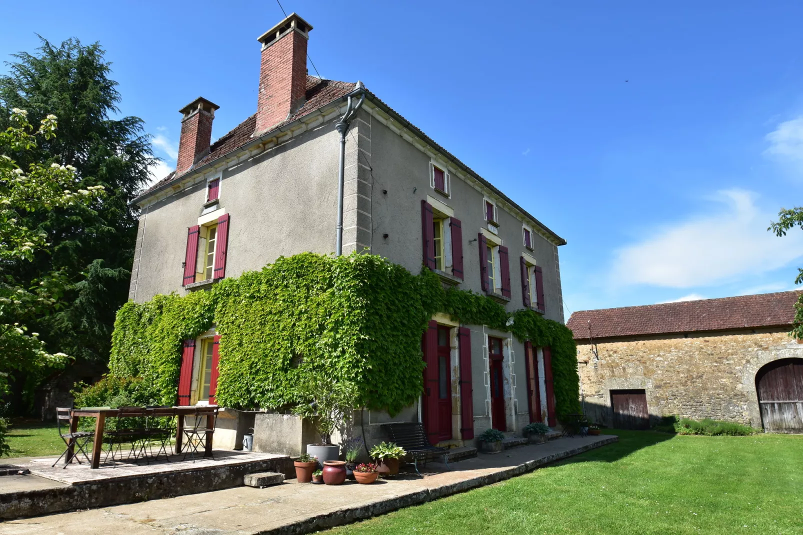 Maison de vacances Montcléra Cournes 8 pers-Außenbereich Sommer