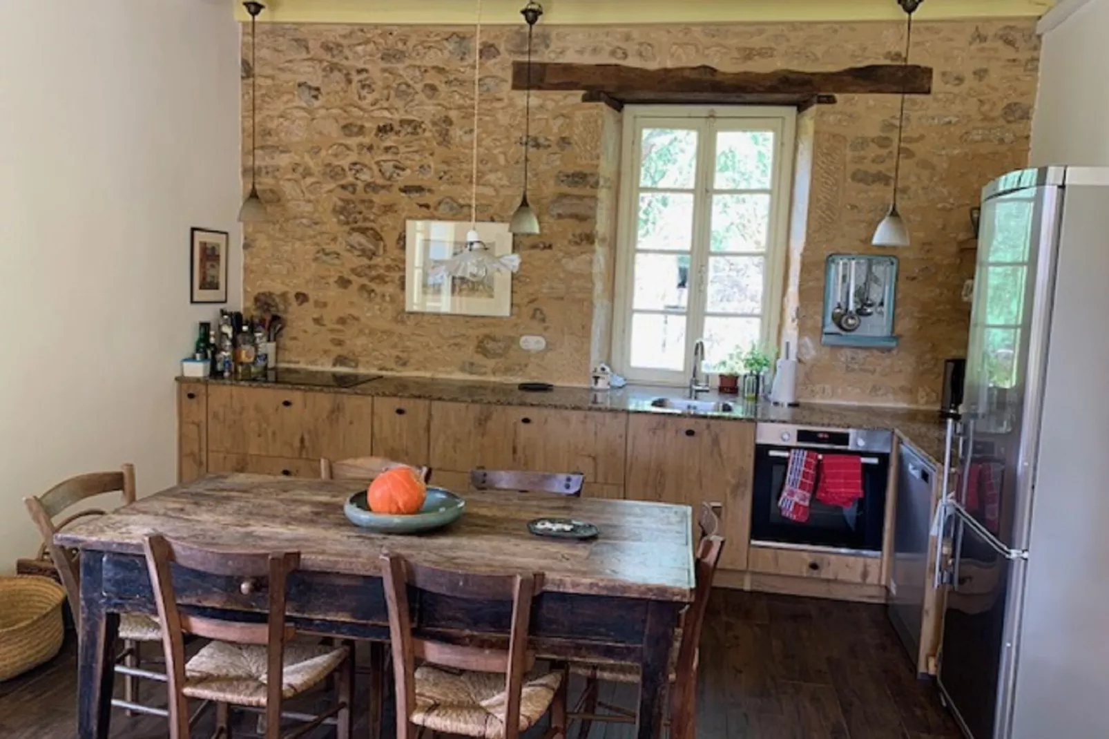 Maison de vacances Montcléra Cournes 8 pers-Küche